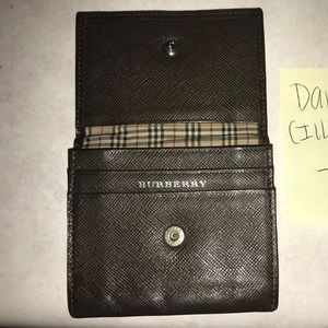 💯 authentic Burberry card holder